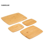 4-Piece Farberware Bamboo Cutting Board Set
