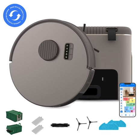BObsweep Bio Auto-Empty Robot Vacuum & Mop