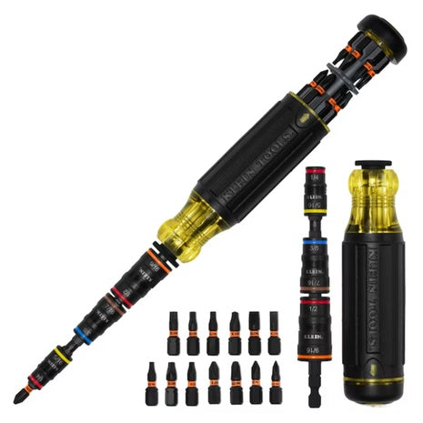 Klein Tools 20-in-1 Multi-Bit Impact Rated Sockets & Screwdriver Set
