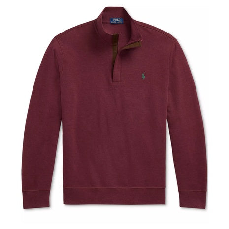 Polo Ralph Lauren Men's Luxury Jersey Quarter Zip Pullover Sweater