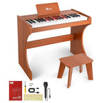 37-Key Wooden Kids Digital Keyboard