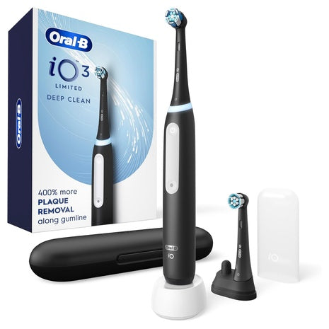 Oral-B iO Series 3 Rechargeable Electric Toothbrush (4 Colors)