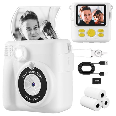 Kids Instant Print Camera (5 Colors)