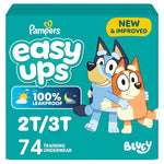 74 Pampers Easy Ups Size 2T/3T