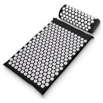 Sharper Image Acupressure Mat & Pillow Set With Travel Bag