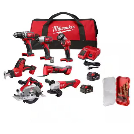 Milwaukee M18 18-Volt Lithium-Ion Cordless Combo Kit