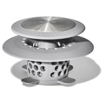 OXO Good Grips Stainless Steel Hair Catch Drain Protector