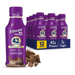 12 Bottles Ensure Max Milk Chocolate Protein Shakes