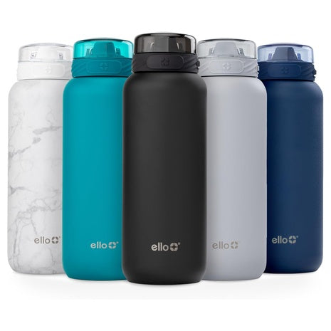 Ello Cooper 32oz Water Bottle with Straw & Handle