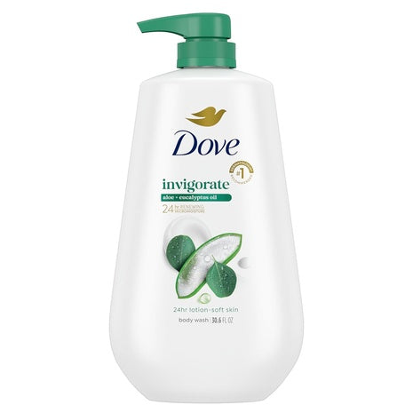 Dove Body Wash Invigorate Aloe & Eucalyptus