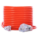 50 Foot Outdoor Lighted Power Extension Cord