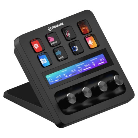 Elgato Stream Deck + Studio Controller W/ Customizable Touch Strip And Dials