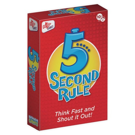 5 Second Rule Family Card Game