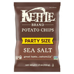 7 Party Size Bags Kettle Sea Salt Chips