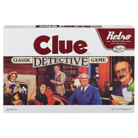 Clue 1986 Edition Board Game