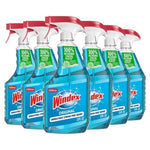 6 Windex Glass and Window Cleaner Spray Bottles