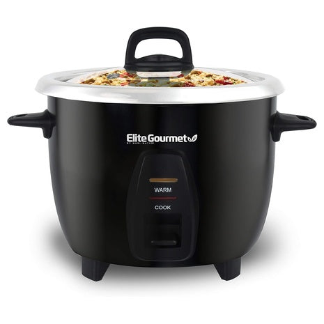 Elite Gourmet 10-Cup Electric Rice Cooker