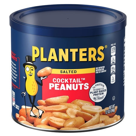 Planters Salted Cocktail Peanuts (12 oz)