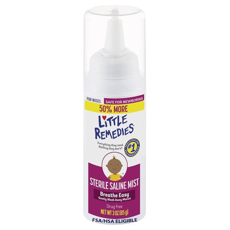 Little Remedies Sterile Baby Saline Nasal Mist
