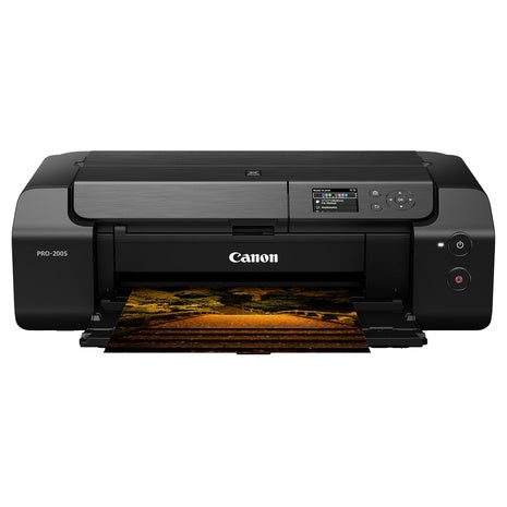 Canon PIXMA PRO-200S Professional 13" Wireless Inkjet Photo Printer w/ 3.0" Color LCD