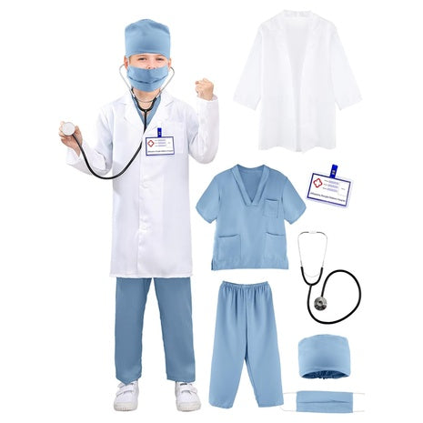 Kids 7-Piece Doctor Costume