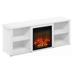 Classic 60" TV Entertainment Center with Fireplace