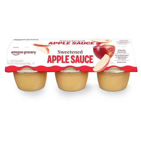Amazon Grocery Apple Sauce (3 Flavors)