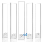 5-Pack Rechargeable LED Motion Sensor Under Cabinet Light