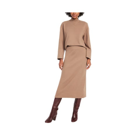 Women's Cozy Knit Midi Skirt (3 Colors)