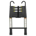 10.5ft Rikade Lightweight Collapsible Telescoping Ladder