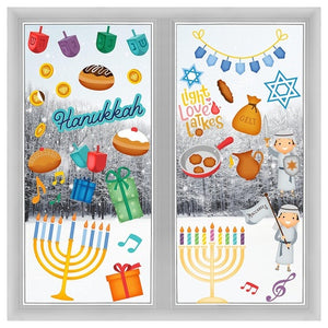 Chanukah Window Clings
