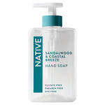 3 Native Sandalwood & Coastal Liquid Hand Soap