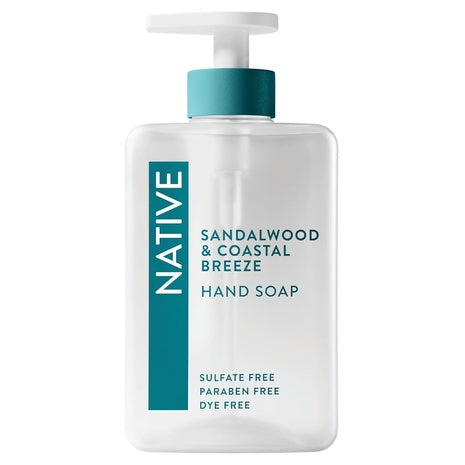 3 Native Sandalwood & Coastal Liquid Hand Soap