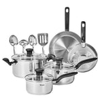 12-Piece T-Fal Simply Cook Stainless Steel Cookware Set