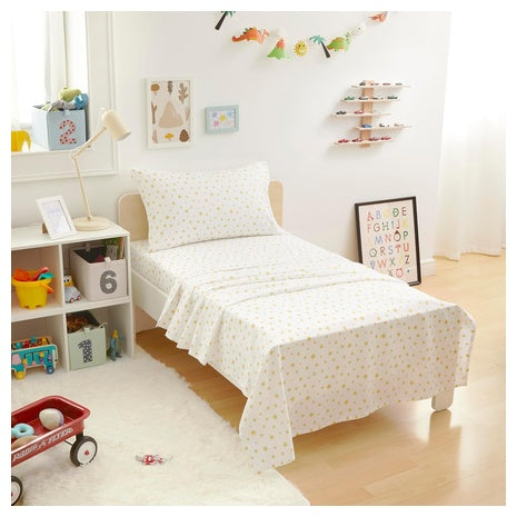 Amazon Basics Toddler 3-Piece Sheet Set