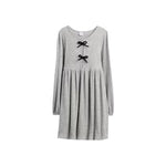 Girls' Soft Bow Dress