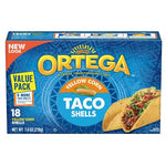 18 Ortega Yellow Corn Taco Shells (OU)