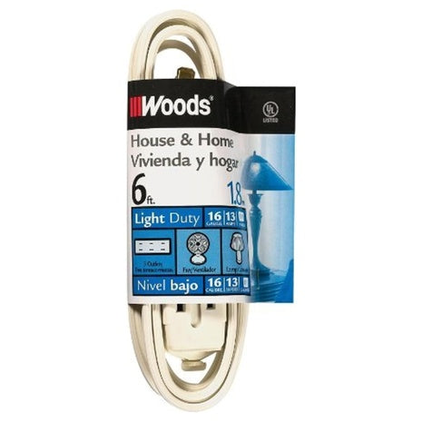 6-Ft Woods Extension Cord