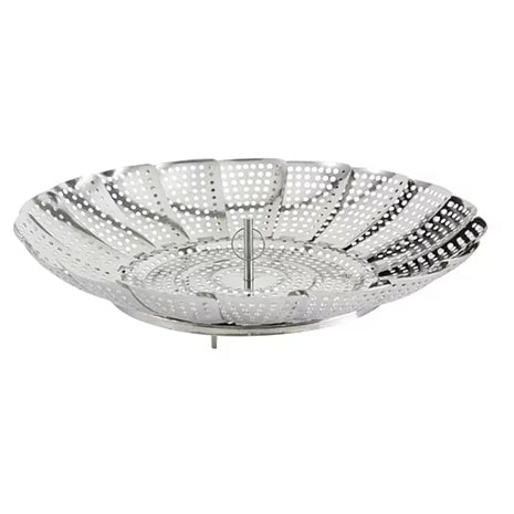 Design Imports Modern Stainless Steel 12" Vegetable Steamer
