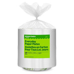 Targeted: 200 Amazon Basics Disposable Paper Plates (8.62")