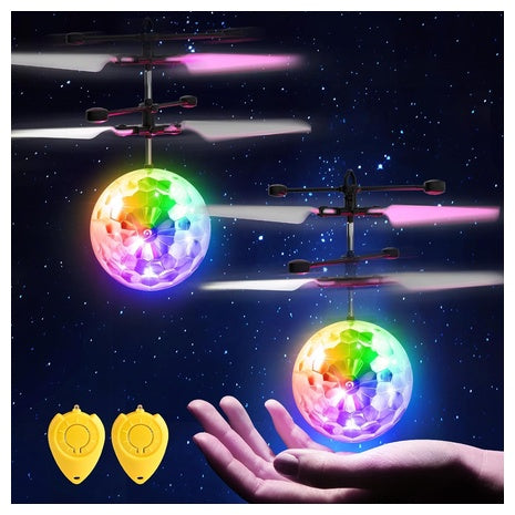2 Pack Magic Hover Flying Ball Toy With Remote