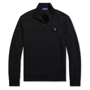 Polo Ralph Lauren Men's Luxury Jersey Quarter-Zip Pullover Sweater