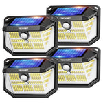 4 LED Outdoor Solar Motion Lights