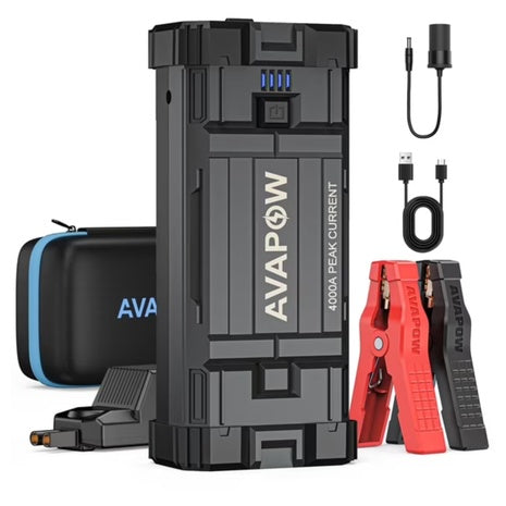 Nexpow AVAPOW 4000A Peak 27800mAh Battery Car Jump Starter