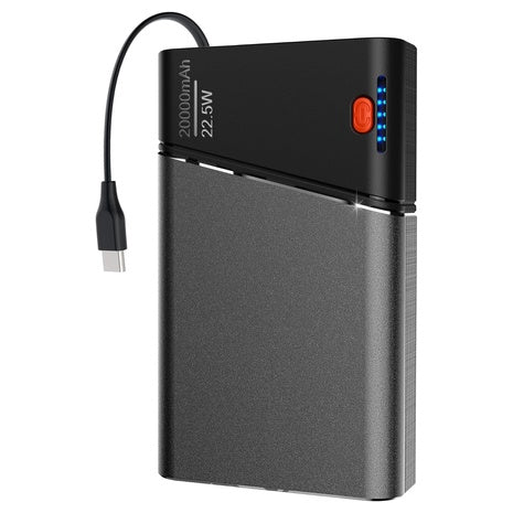 20,000mAh 22.5W Fast-Charge Power Bank