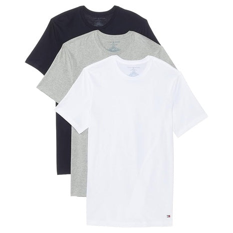 3-Pack Tommy Hilfiger Men's Cotton Classic Crewneck Undershirts