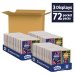 72 Kleenex On-The-Go Packs Tissues