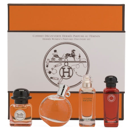 Burberry & Hermès 4-Piece Mini Fragrance Sets