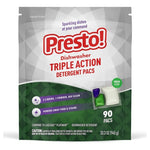 90 Amazon Brand Presto! Triple Action Dishwasher Pacs