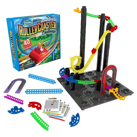 ThinkFun Roller Coaster Challenge STEM Building Game
